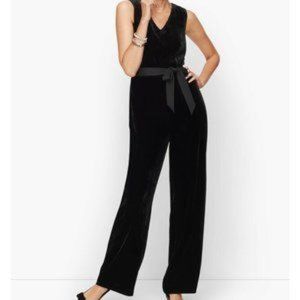 Velvet Jumpsuit. Black Tie Ready!